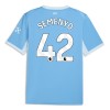Manchester City Semenyo 42 Domácí 2026-27 - Fotbalové Dresy (S/S)