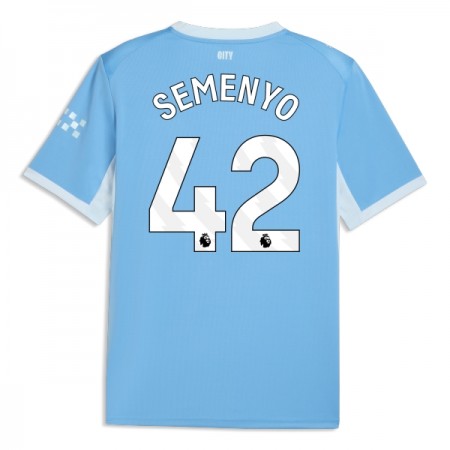 Manchester City Semenyo 42 Domácí 2026-27 - Fotbalové Dresy (S/S)