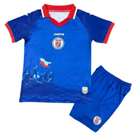 Haiti Domácí MS 2026 - Dětské Fotbalové Dresy (S/S) Haiti Domácí MS 2026 - Dětské Fotbalové Dresy (S/S)
