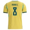 Brazílie Bruno Guimaraes 8 Domácí MS 2026 - Fotbalové Dresy (S/S) Brazílie Bruno Guimaraes 8 Domácí MS 2026 - Fotbalové Dresy (S/S)