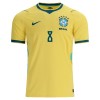 Brazílie Bruno Guimaraes 8 Domácí MS 2026 - Fotbalové Dresy (S/S)