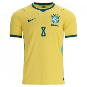 Brazílie Bruno Guimaraes 8 Domácí MS 2026 - Fotbalové Dresy (S/S)