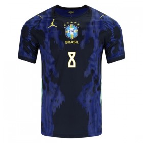Brazílie Bruno Guimaraes 8 Venkovní MS 2026 - Fotbalové Dresy (S/S)