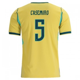 Brazílie Casemiro 5 Domácí MS 2026 - Fotbalové Dresy (S/S)