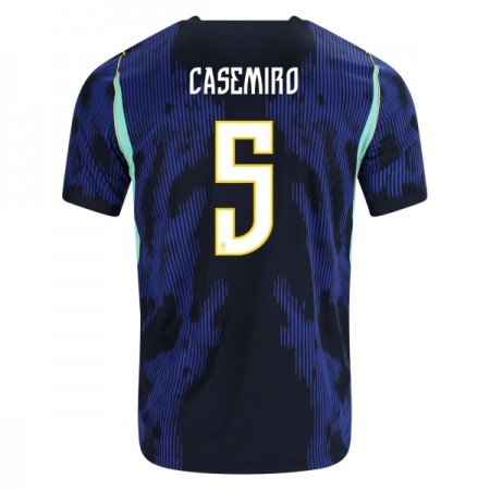 Brazílie Casemiro 5 Venkovní MS 2026 - Fotbalové Dresy (S/S)