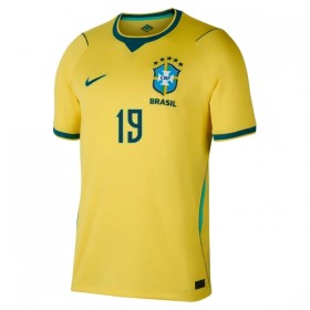 Brazílie Endrick 19 Domácí MS 2026 - Fotbalové Dresy (S/S)
