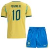 Brazílie Neymar JR 10 Domácí MS 2026 - Dětské Fotbalové Dresy (S/S)