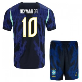 Brazílie Neymar JR 10 Venkovní MS 2026 - Dětské Fotbalové Dresy (S/S)