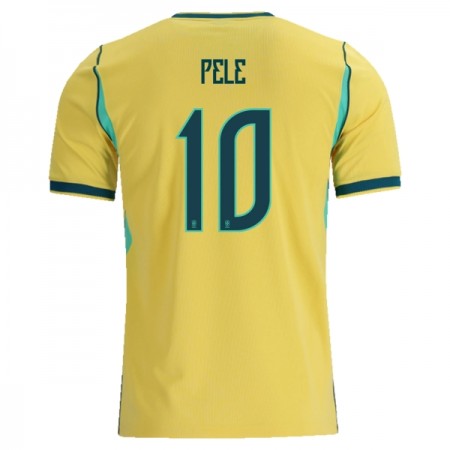 Brazílie Pele 10 Domácí MS 2026 - Fotbalové Dresy (S/S)