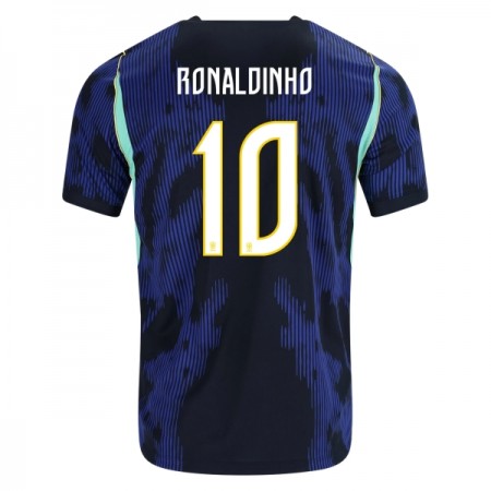 Brazílie Ronaldinho 10 Venkovní MS 2026 - Fotbalové Dresy (S/S)