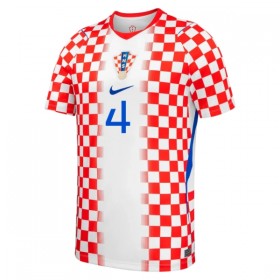 Chorvatsko Gvardiol 4 Domácí MS 2026 - Fotbalové Dresy (S/S)