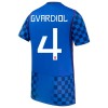 Chorvatsko Gvardiol 4 Venkovní MS 2026 - Fotbalové Dresy (S/S) Chorvatsko Gvardiol 4 Venkovní MS 2026 - Fotbalové Dresy (S/S)