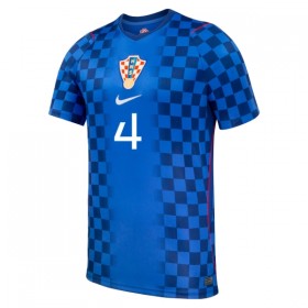 Chorvatsko Gvardiol 4 Venkovní MS 2026 - Fotbalové Dresy (S/S)
