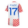 Chorvatsko P. Sucic 17 Domácí MS 2026 - Fotbalové Dresy (S/S) Chorvatsko P. Sucic 17 Domácí MS 2026 - Fotbalové Dresy (S/S)