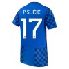 Chorvatsko P. Sucic 17 Venkovní MS 2026 - Fotbalové Dresy (S/S) Chorvatsko P. Sucic 17 Venkovní MS 2026 - Fotbalové Dresy (S/S)