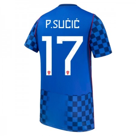 Chorvatsko P. Sucic 17 Venkovní MS 2026 - Fotbalové Dresy (S/S) Chorvatsko P. Sucic 17 Venkovní MS 2026 - Fotbalové Dresy (S/S)