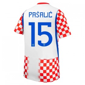 Chorvatsko Pasalic 15 Domácí MS 2026 - Fotbalové Dresy (S/S)