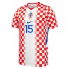 Chorvatsko Pasalic 15 Domácí MS 2026 - Fotbalové Dresy (S/S)
