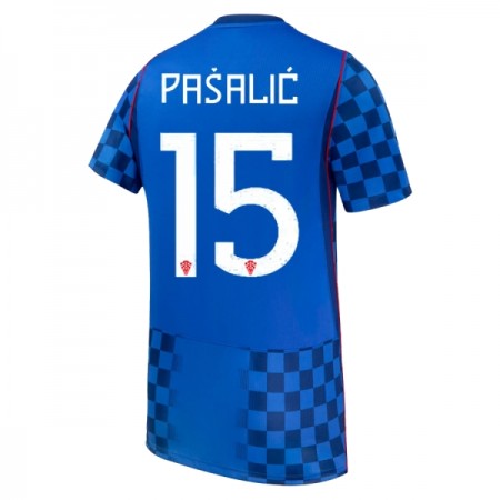 Chorvatsko Pasalic 15 Venkovní MS 2026 - Fotbalové Dresy (S/S) Chorvatsko Pasalic 15 Venkovní MS 2026 - Fotbalové Dresy (S/S)