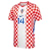 Chorvatsko Perišić 14 Domácí MS 2026 - Dětské Fotbalové Dresy (S/S)