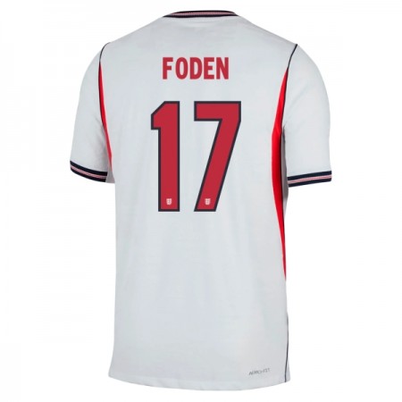 Anglie Foden 17 Domácí MS 2026 - Fotbalové Dresy (S/S) Anglie Foden 17 Domácí MS 2026 - Fotbalové Dresy (S/S)