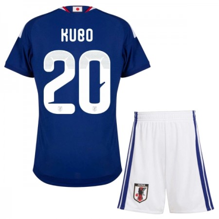 Japonsko Kubo 20 Domácí MS 2026 - Dětské Fotbalové Dresy (S/S) Japonsko Kubo 20 Domácí MS 2026 - Dětské Fotbalové Dresy (S/S)