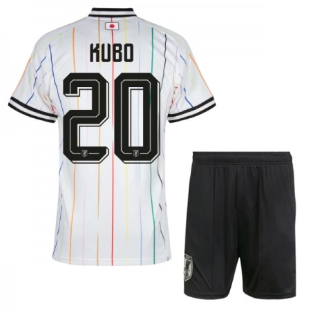 Japonsko Kubo 20 Venkovní MS 2026 - Dětské Fotbalové Dresy (S/S) Japonsko Kubo 20 Venkovní MS 2026 - Dětské Fotbalové Dresy (S/S)