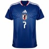 Japonsko Mitoma 7 Domácí MS 2026 - Fotbalové Dresy (S/S)