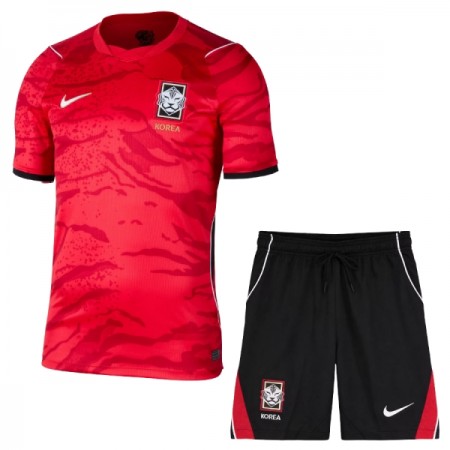 Jižní Korea Domácí MS 2026 - Dětské Fotbalové Dresy (S/S)