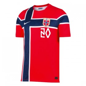 Norsko Nusa 7 Domácí MS 2026 - Fotbalové Dresy (S/S)