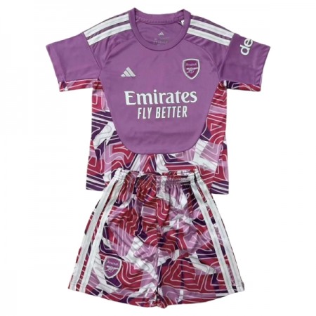 Arsenal Brankářské Nachový 2026-27 - Dětské Fotbalové Dresy (S/S)