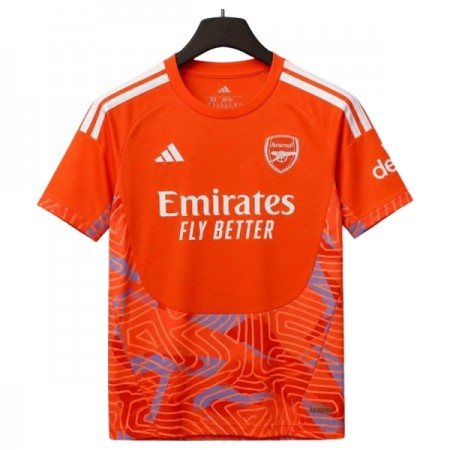 Arsenal Brankářské oranžový 2026-27 - Fotbalové Dresy (S/S)