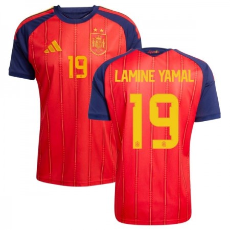 Španělsko 2 Stars Lamine Yamal 19 Domácí MS 2026 - Fotbalové Dresy (S/S) Španělsko 2 Stars Lamine Yamal 19 Domácí MS 2026 - Fotbalové Dresy (S/S)