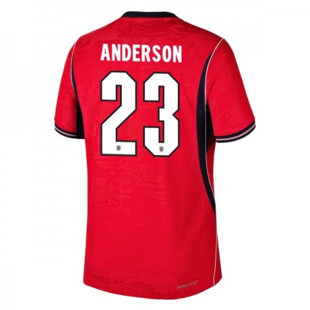 Anglie Elliot Anderson 23 Venkovní MS 2026 - Fotbalové Dresy (S/S) Anglie Elliot Anderson 23 Venkovní MS 2026 - Fotbalové Dresy (S/S)