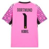 Borussia Dortmund Kobel 1 Brankářské Venkovní Růžová 2026-27 - Fotbalové Dresy (S/S) Borussia Dortmund Kobel 1 Brankářské Venkovní Růžová 2026-27 - Fotbalové Dresy (S/S)