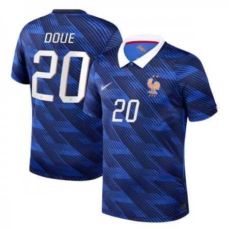 Francie Desire Doue 20 Domácí MS 2026 - Fotbalové Dresy (S/S) Francie Desire Doue 20 Domácí MS 2026 - Fotbalové Dresy (S/S)