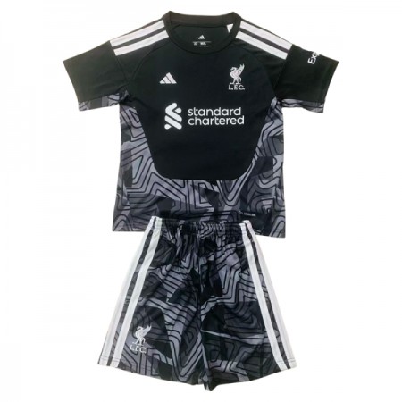 Liverpool Brankářské Černá 2026-27 - Dětské Fotbalové Dresy (S/S) Liverpool Brankářské Černá 2026-27 - Dětské Fotbalové Dresy (S/S)