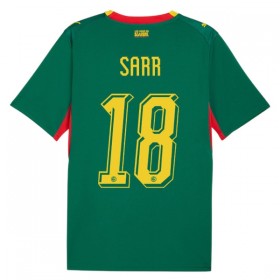 Senegal Sarr 18 Venkovní MS 2026 - Fotbalové Dresy (S/S)