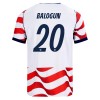 Spojené Státy Americké Balogun 20 Domácí MS 2026 - Fotbalové Dresy (S/S) Spojené Státy Americké Balogun 20 Domácí MS 2026 - Fotbalové Dresy (S/S)