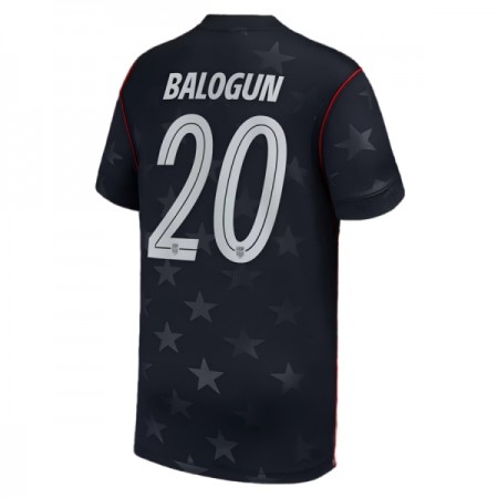 Spojené Státy Americké Balogun 20 Venkovní MS 2026 - Fotbalové Dresy (S/S) Spojené Státy Americké Balogun 20 Venkovní MS 2026 - Fotbalové Dresy (S/S)