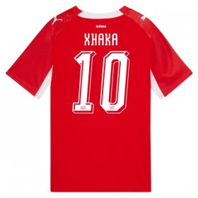 Švýcarsko Granit Xhaka 10 Domácí MS 2026 - Fotbalové Dresy (S/S)