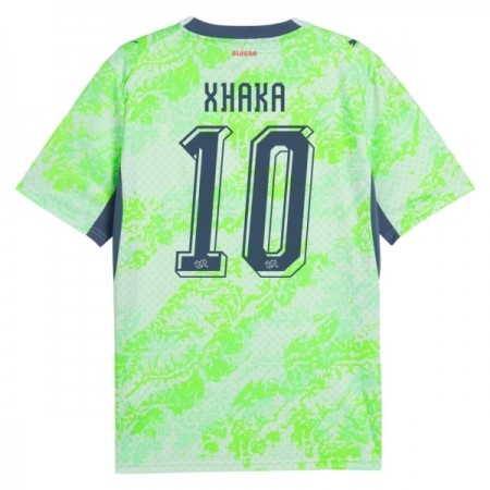Švýcarsko Granit Xhaka 10 Venkovní MS 2026 - Fotbalové Dresy (S/S) Švýcarsko Granit Xhaka 10 Venkovní MS 2026 - Fotbalové Dresy (S/S)