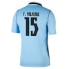 Uruguay Federico Valverde 15 Domácí MS 2026 - Fotbalové Dresy (S/S) Uruguay Federico Valverde 15 Domácí MS 2026 - Fotbalové Dresy (S/S)