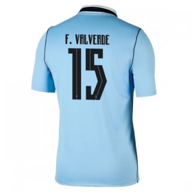 Uruguay Federico Valverde 15 Domácí MS 2026 - Fotbalové Dresy (S/S)