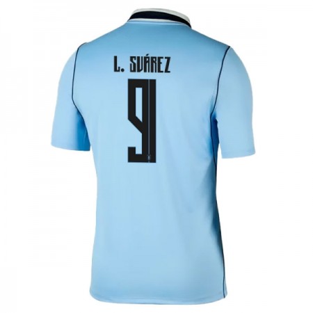 Uruguay Luis Suarez 9 Domácí MS 2026 - Fotbalové Dresy (S/S) Uruguay Luis Suarez 9 Domácí MS 2026 - Fotbalové Dresy (S/S)