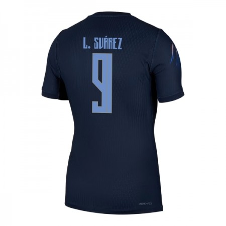 Uruguay Luis Suarez 9 Venkovní MS 2026 - Fotbalové Dresy (S/S) Uruguay Luis Suarez 9 Venkovní MS 2026 - Fotbalové Dresy (S/S)
