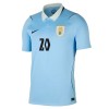 Uruguay Maximiliano Araujo 20 Domácí MS 2026 - Fotbalové Dresy (S/S)