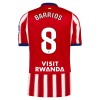 Atlético Madrid Barrios 8 Domácí 2026-27 - Fotbalové Dresy (S/S) Atlético Madrid Barrios 8 Domácí 2026-27 - Fotbalové Dresy (S/S)
