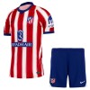 Atlético Madrid Domácí 2026-27 - Dětské Fotbalové Dresy (S/S) Atlético Madrid Domácí 2026-27 - Dětské Fotbalové Dresy (S/S)