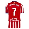 Atlético Madrid Griezmann 7 Domácí 2026-27 - Fotbalové Dresy (S/S) Atlético Madrid Griezmann 7 Domácí 2026-27 - Fotbalové Dresy (S/S)